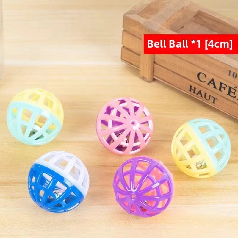 Cat Puzzle Toy Felt Puzzle Box Cat Exercise Toy with Ball Indoor Sports Entertainment Hunting Cat Toys for Indoor Cats